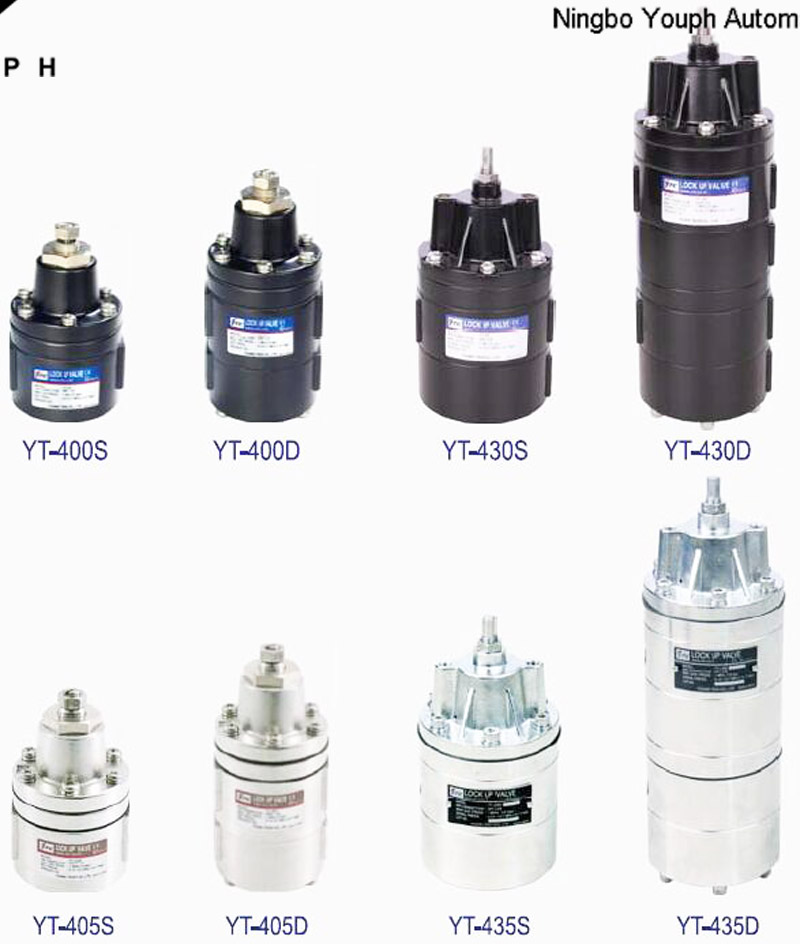 YTC YT400SN YT400SN1 Single Acting Lock Up Valve Buy Young Tech